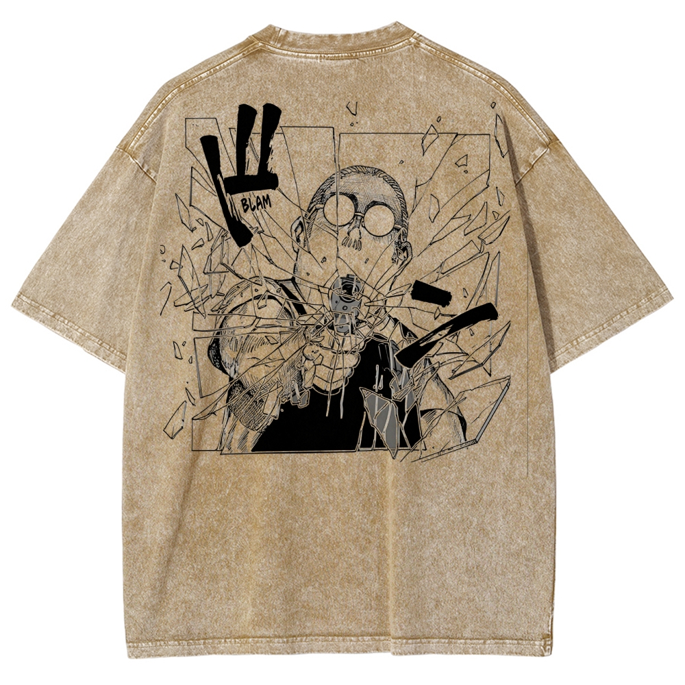 Sakamoto days Unisex Fit Washed T-Shirt 2502009446