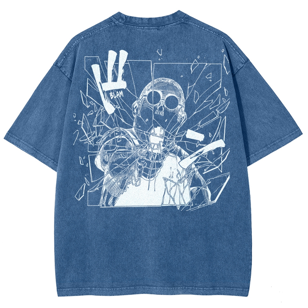 Sakamoto days Unisex Fit Washed T-Shirt 2502009446