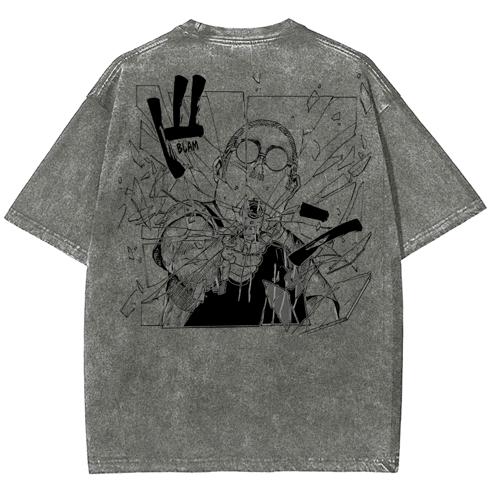 Sakamoto days Unisex Fit Washed T-Shirt 2502009446