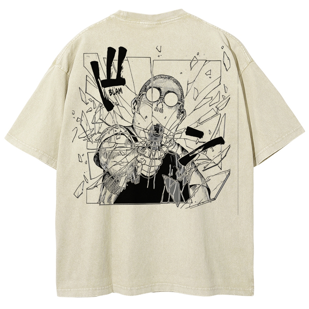 Sakamoto days Unisex Fit Washed T-Shirt 2502009446