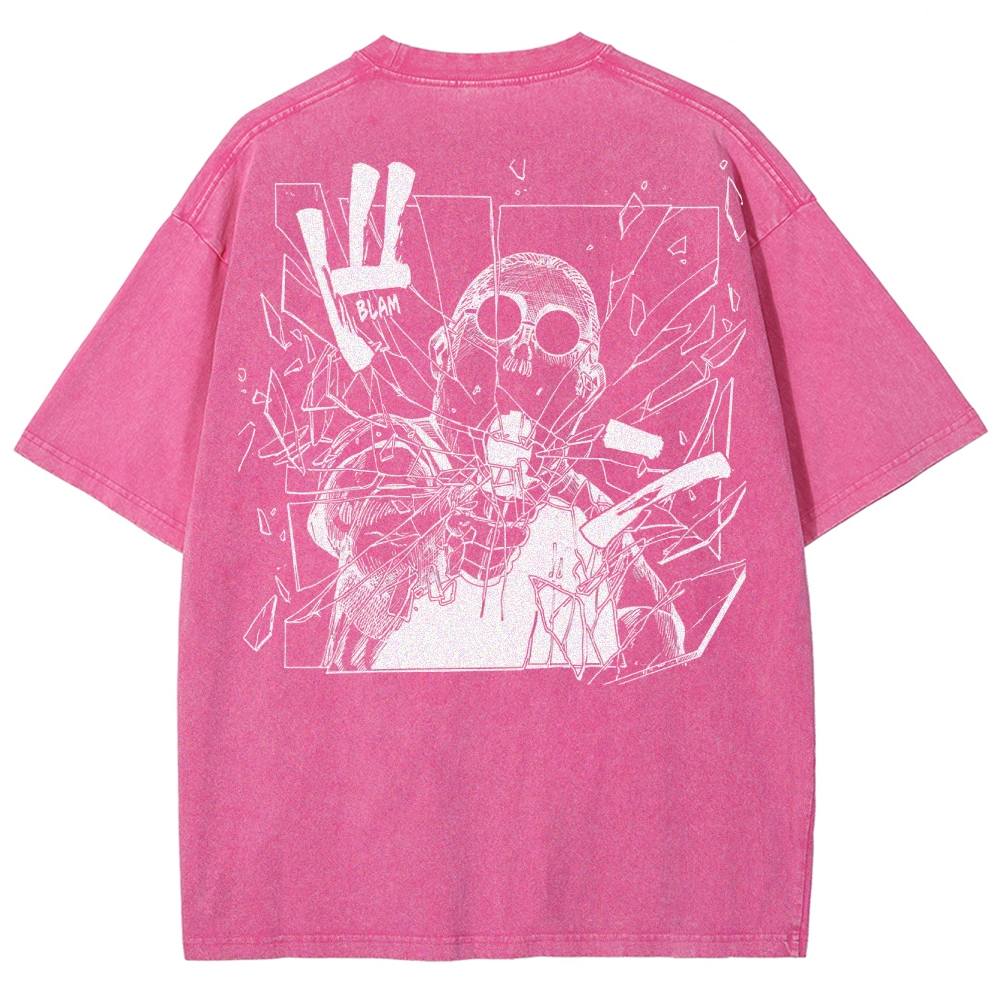 Sakamoto days Unisex Fit Washed T-Shirt 2502009446