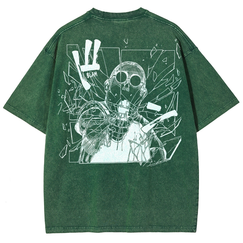 Sakamoto days Unisex Fit Washed T-Shirt 2502009446