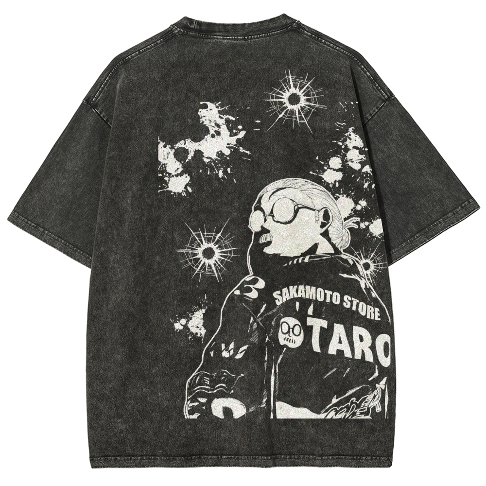 Sakamoto days Unisex Fit Washed T-Shirt 2502009448