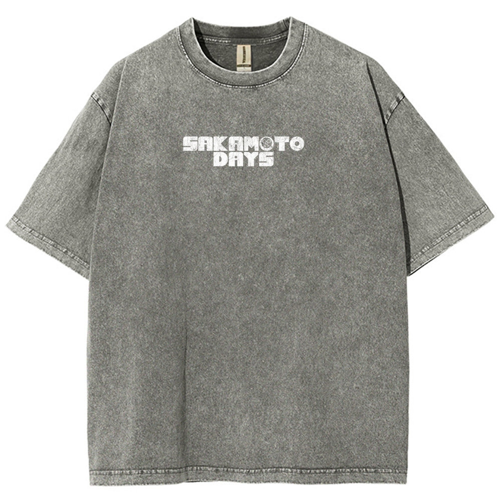 Sakamoto days Unisex Fit Washed T-Shirt 2502009448