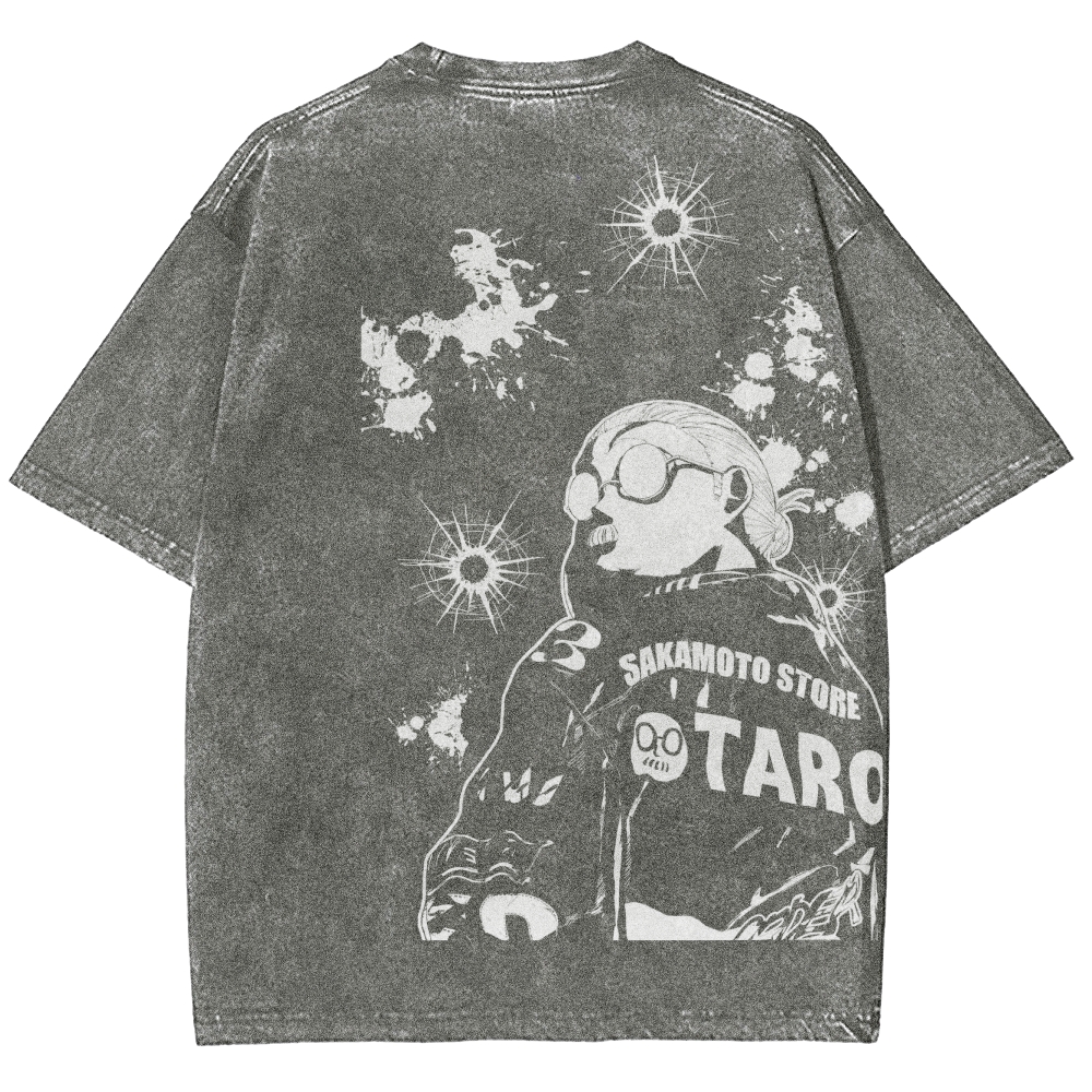 Sakamoto days Unisex Fit Washed T-Shirt 2502009448