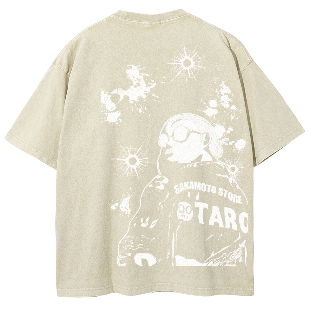 Sakamoto days Unisex Fit Washed T-Shirt 2502009448