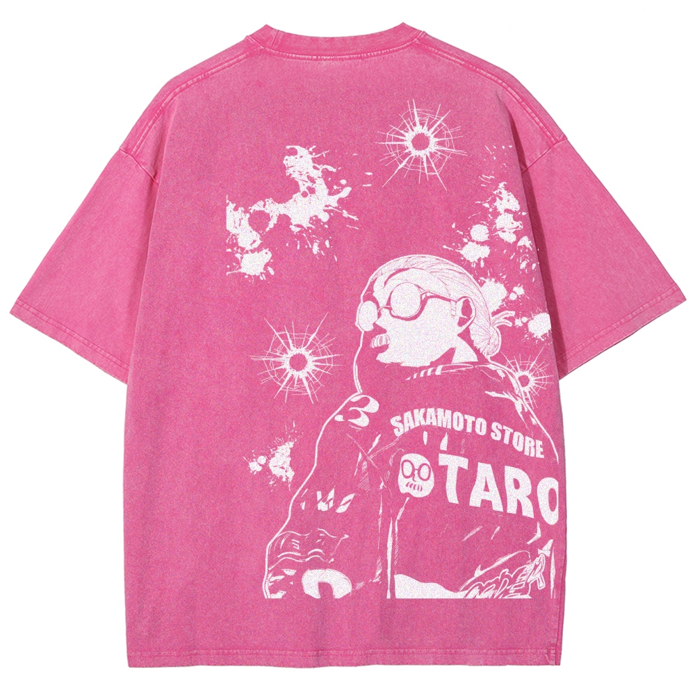 Sakamoto days Unisex Fit Washed T-Shirt 2502009448