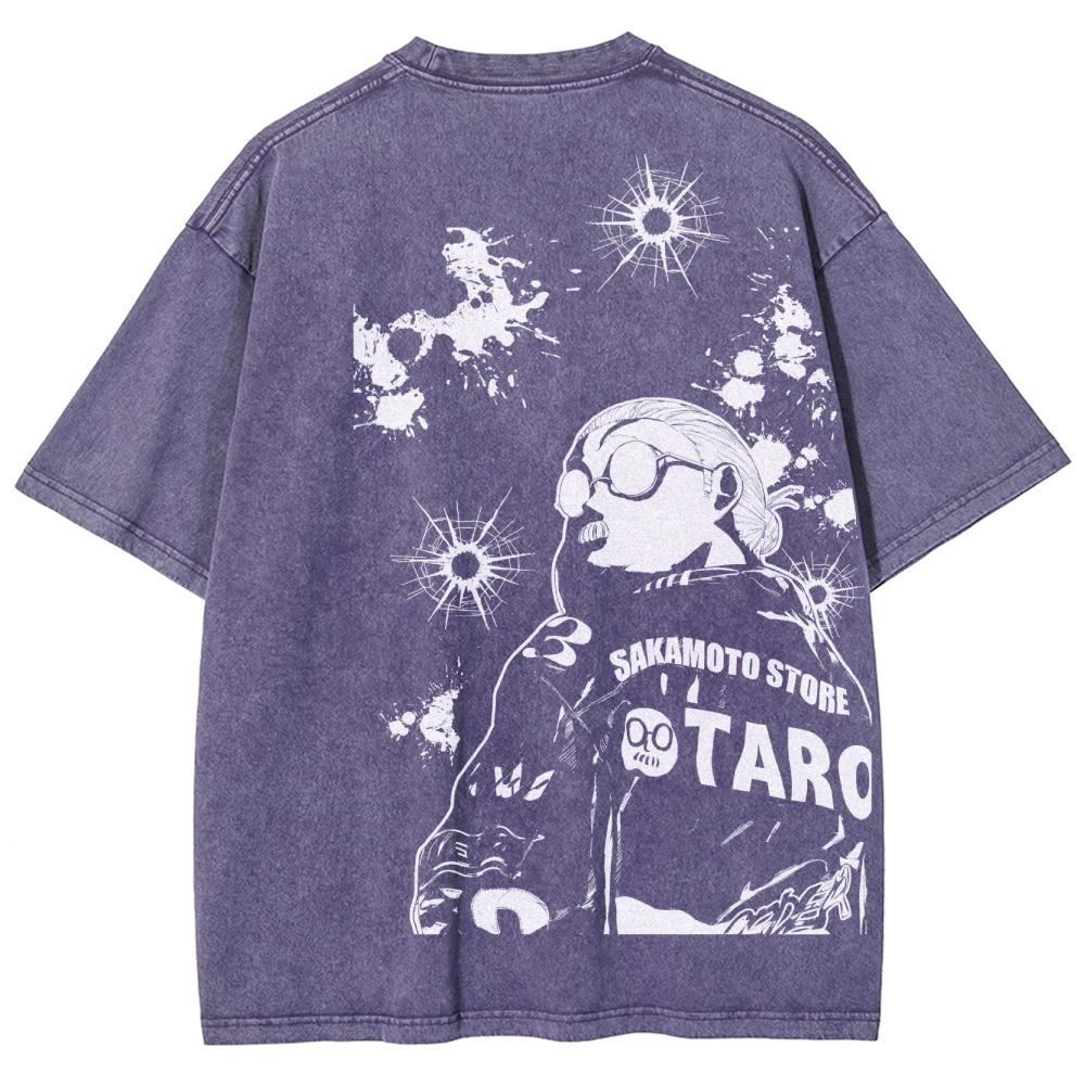 Sakamoto days Unisex Fit Washed T-Shirt 2502009448