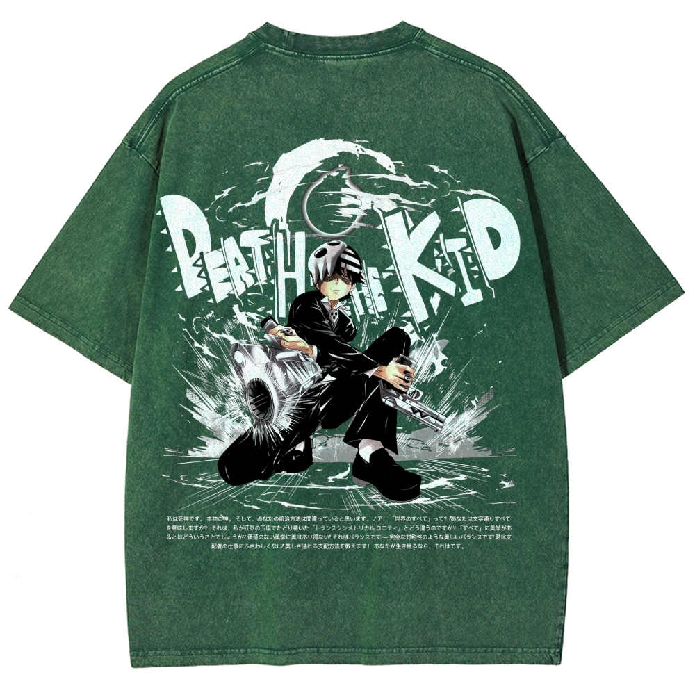  Soul Eater Unisex Fit Washed T-Shirt 2502010282