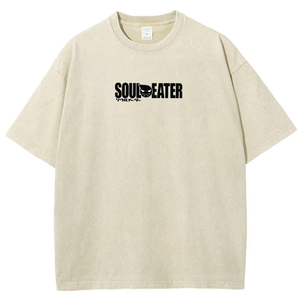  Soul Eater Unisex Fit Washed T-Shirt 2502010310