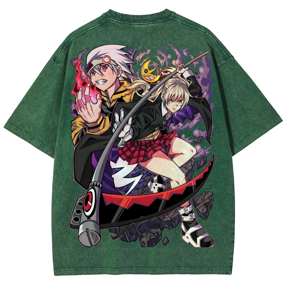  Soul Eater Unisex Fit Washed T-Shirt 2502010310