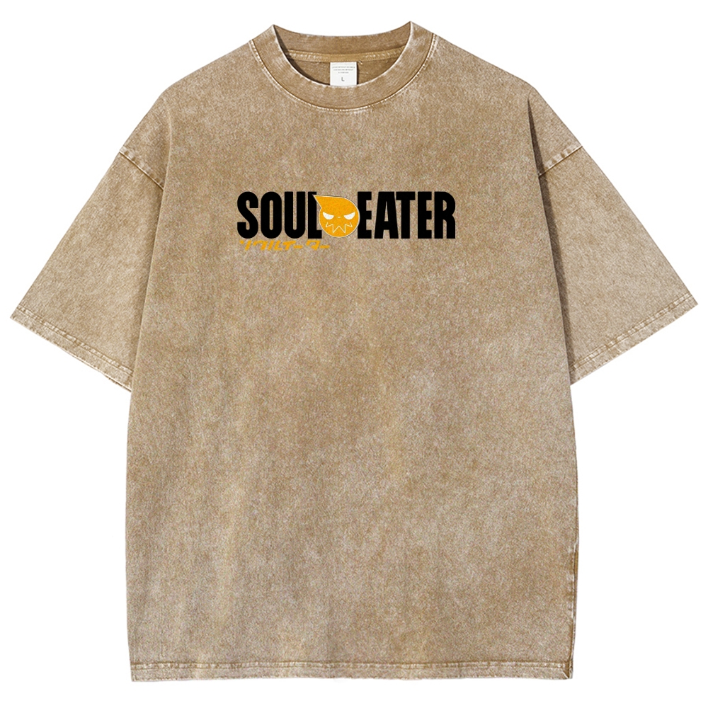  Soul Eater Unisex Fit Washed T-Shirt 2502010312