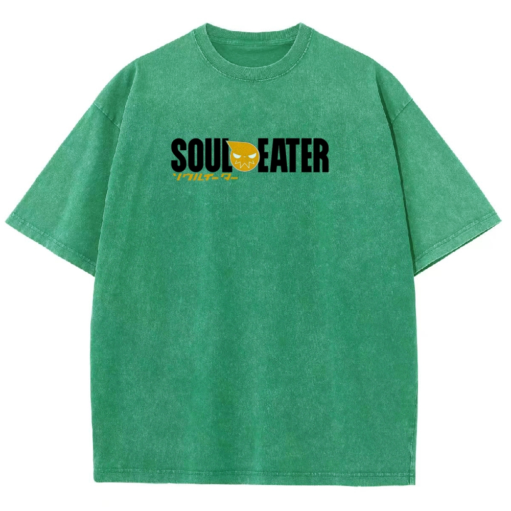  Soul Eater Unisex Fit Washed T-Shirt 2502010312