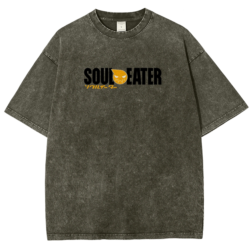  Soul Eater Unisex Fit Washed T-Shirt 2502010312