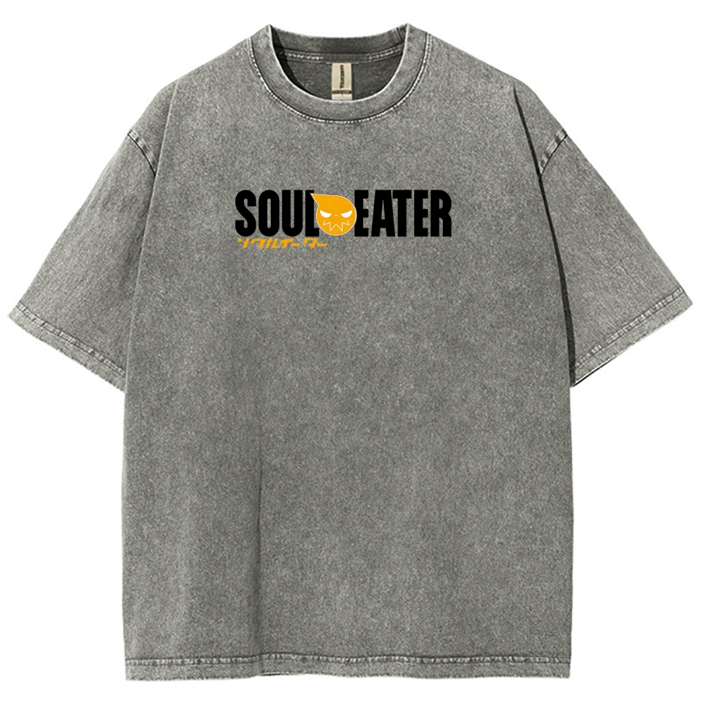  Soul Eater Unisex Fit Washed T-Shirt 2502010312