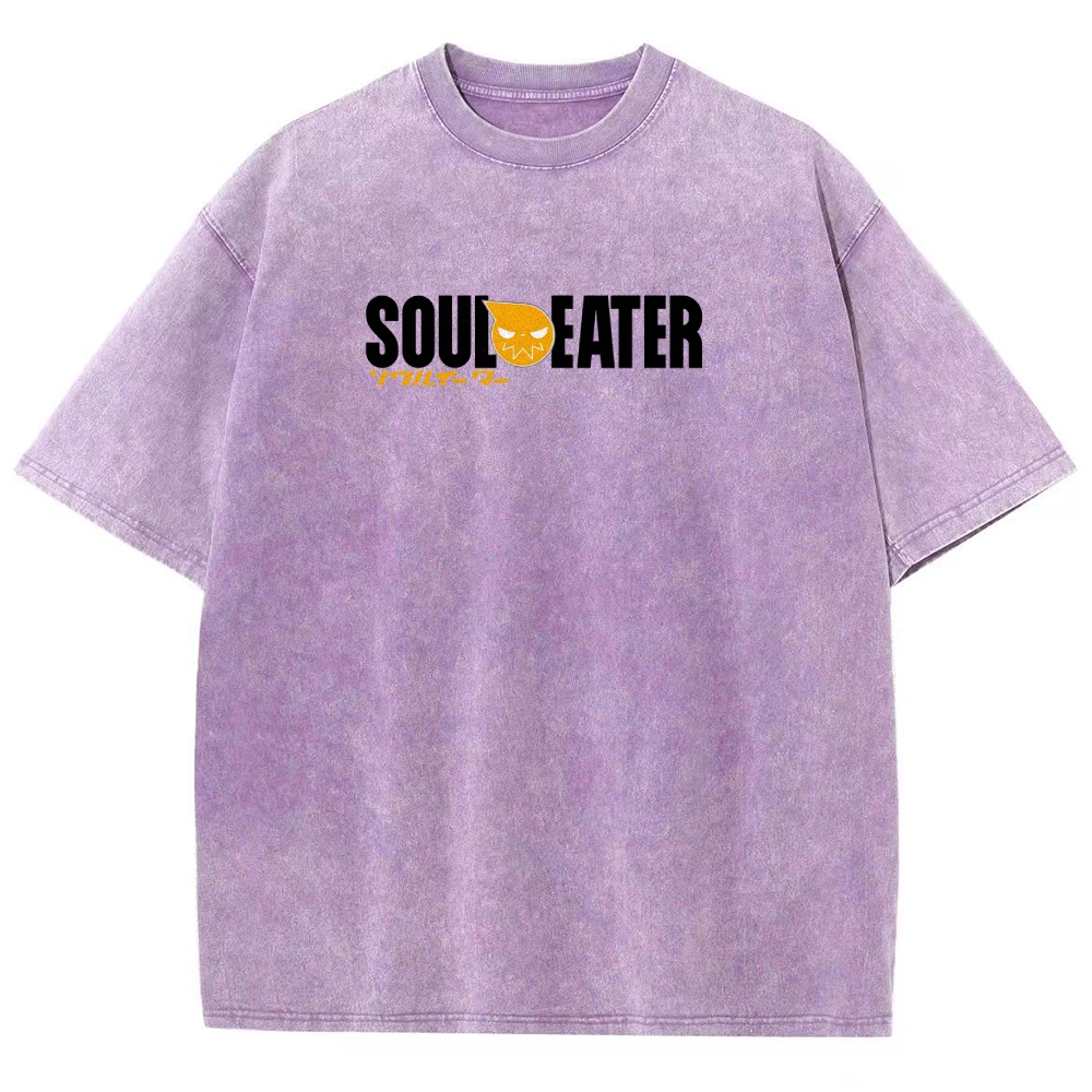  Soul Eater Unisex Fit Washed T-Shirt 2502010312
