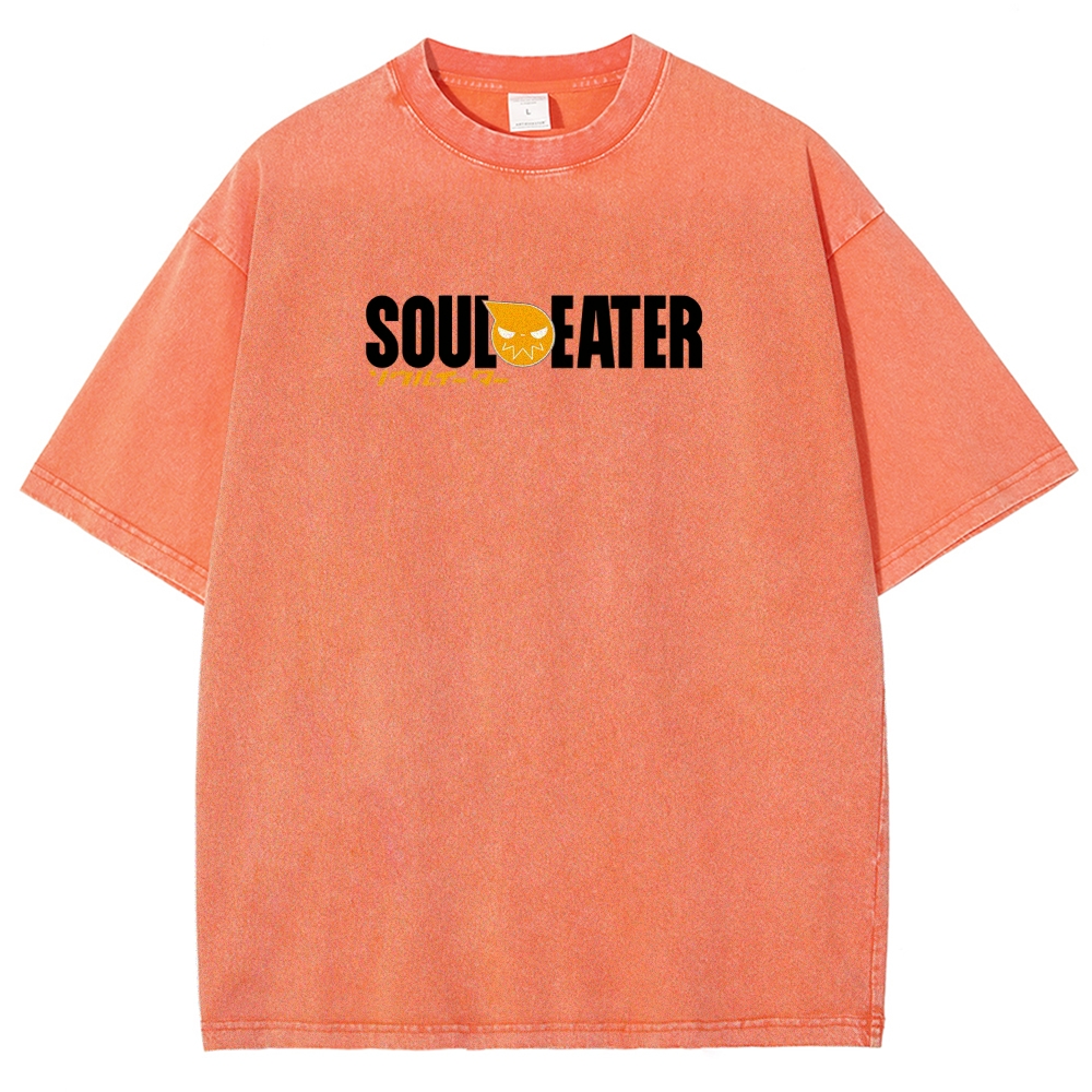  Soul Eater Unisex Fit Washed T-Shirt 2502010312