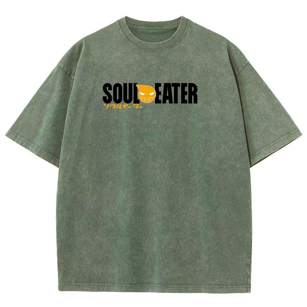  Soul Eater Unisex Fit Washed T-Shirt 2502010312