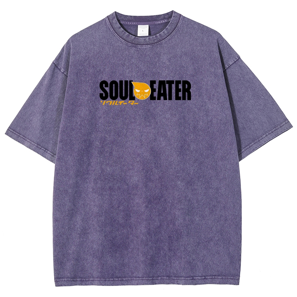  Soul Eater Unisex Fit Washed T-Shirt 2502010312