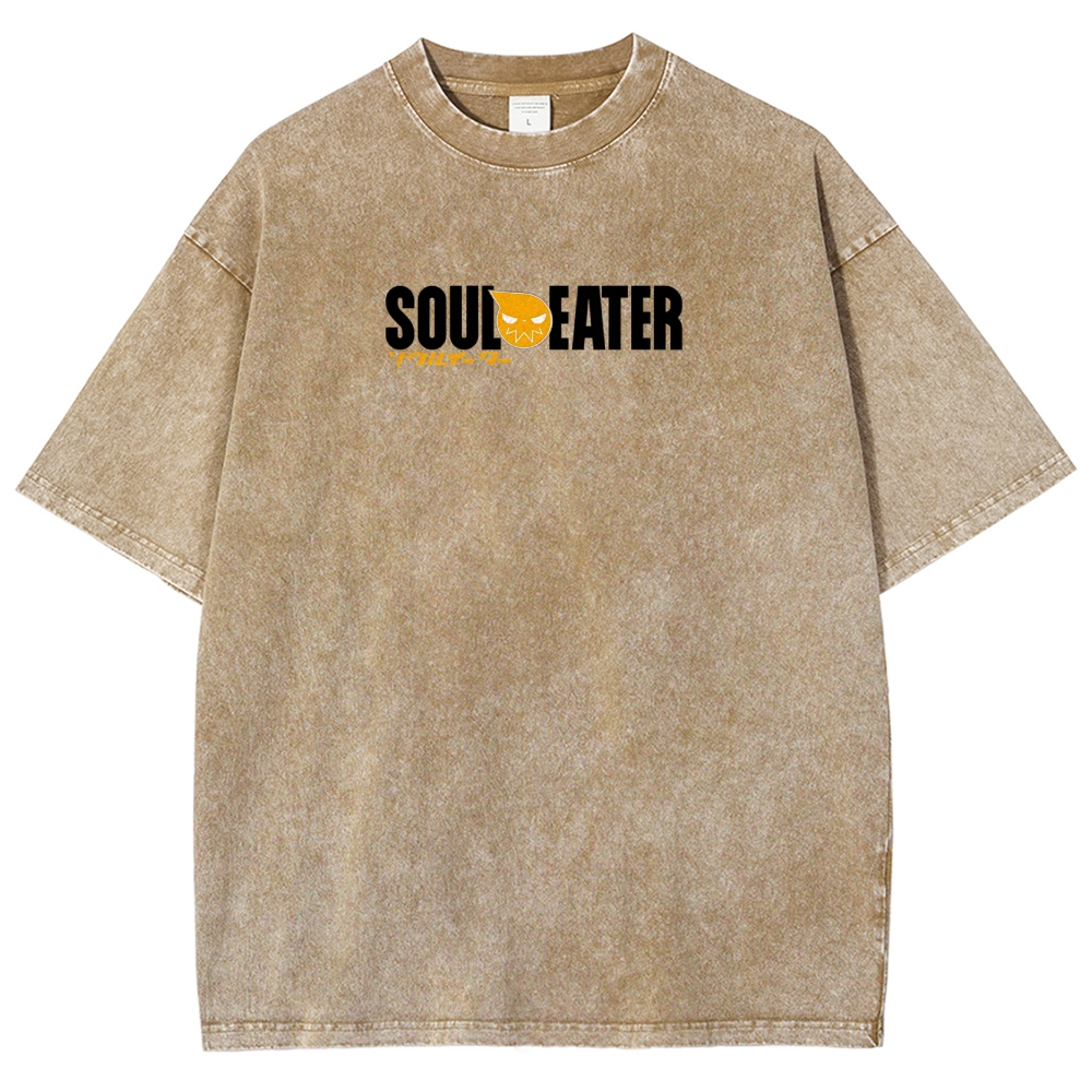  Soul Eater Unisex Fit Washed T-Shirt 2502010315