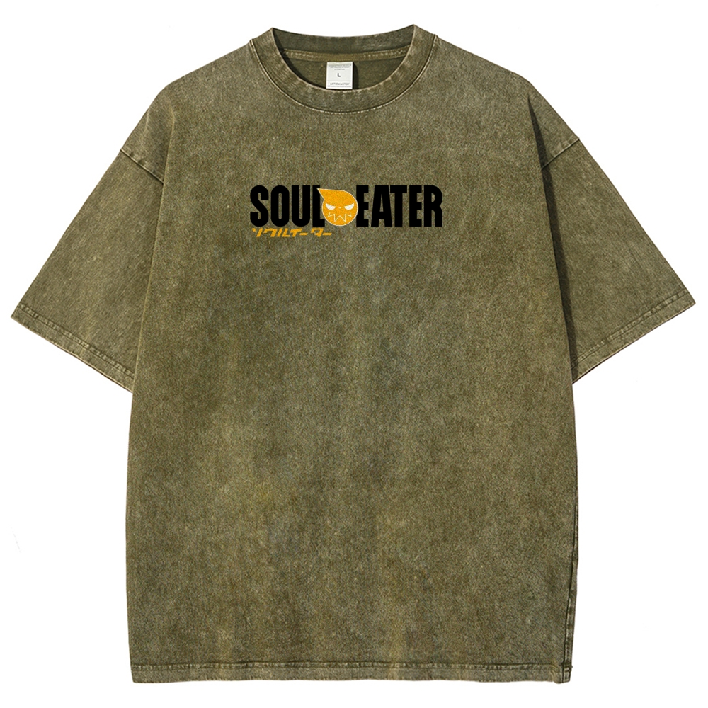  Soul Eater Unisex Fit Washed T-Shirt 2502010315