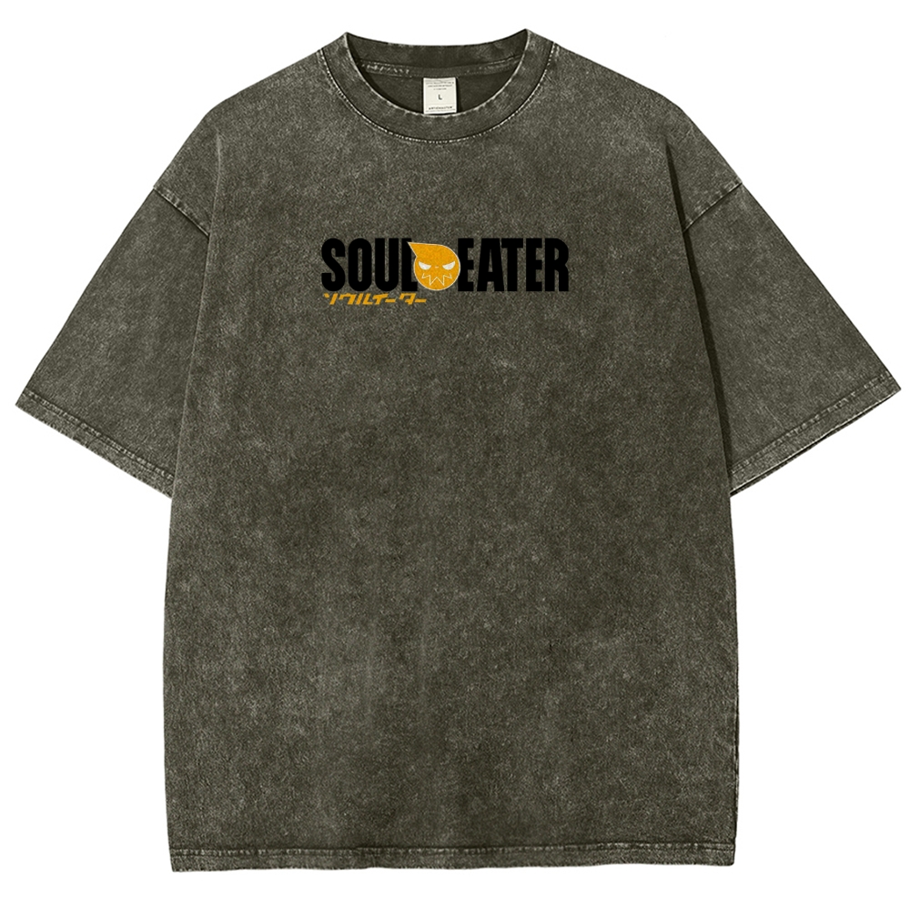  Soul Eater Unisex Fit Washed T-Shirt 2502010315
