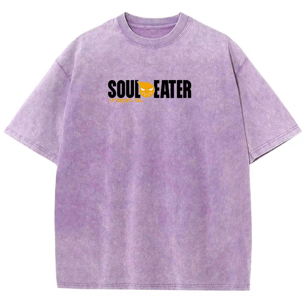  Soul Eater Unisex Fit Washed T-Shirt 2502010315