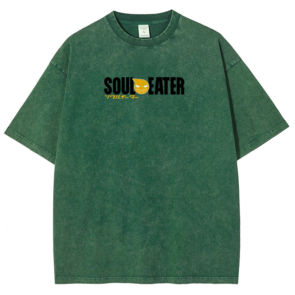  Soul Eater Unisex Fit Washed T-Shirt 2502010315