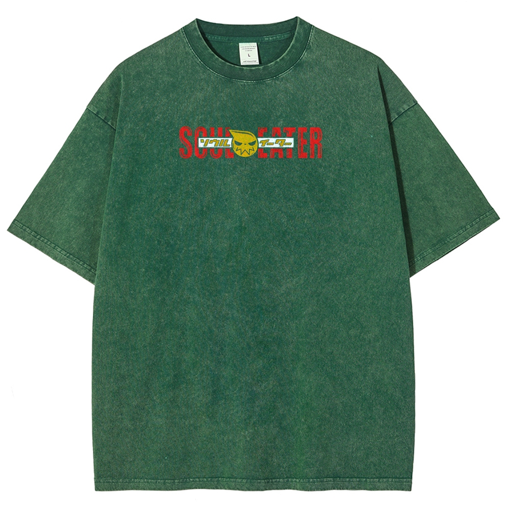  Soul Eater Unisex Fit Washed T-Shirt 2502010316