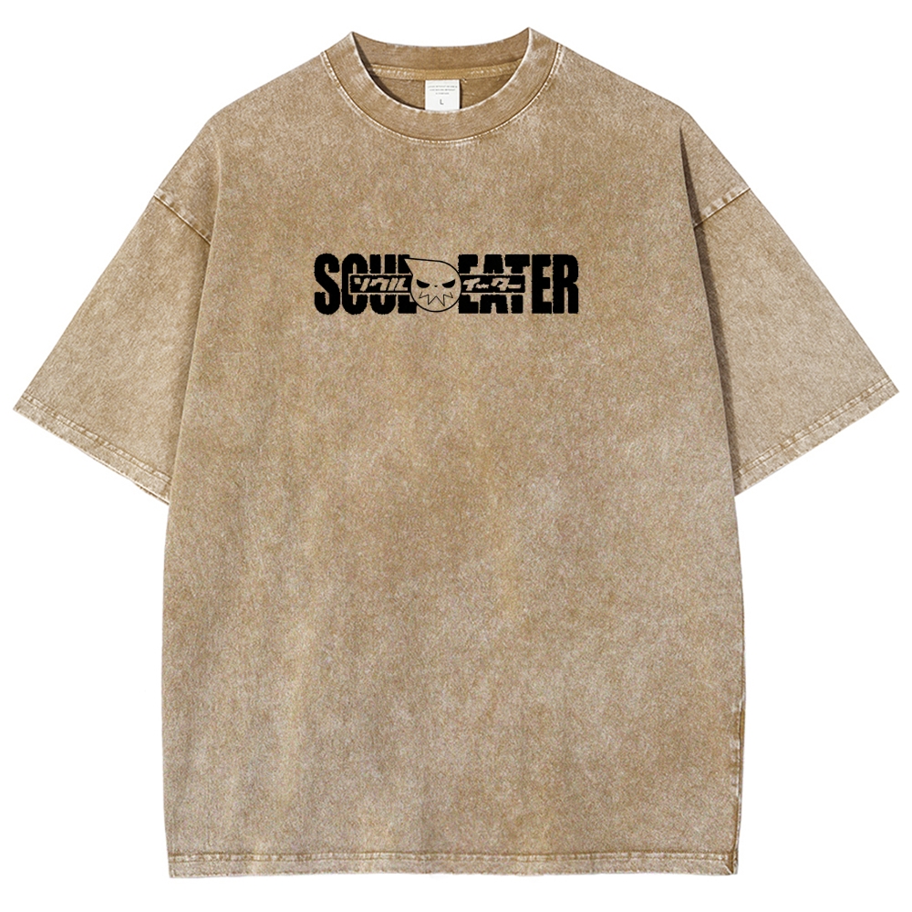  Soul Eater Unisex Fit Washed T-Shirt 2502010324