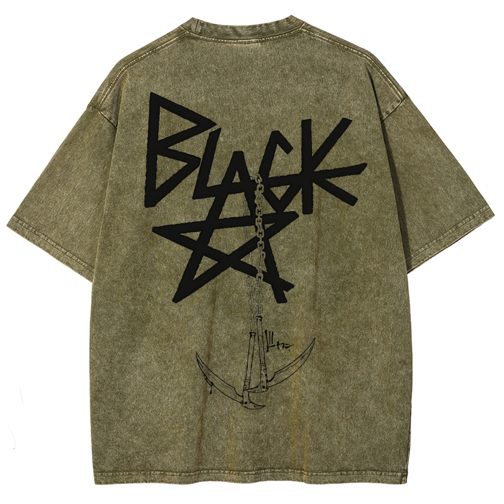  Soul Eater Unisex Fit Washed T-Shirt 2502010324