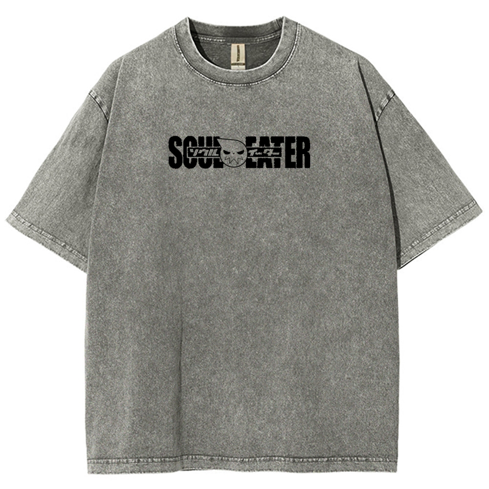  Soul Eater Unisex Fit Washed T-Shirt 2502010324