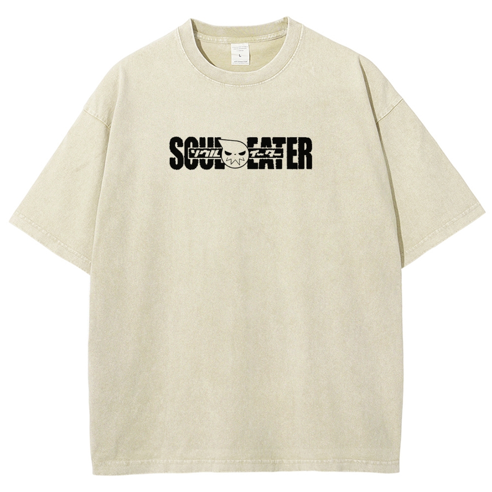  Soul Eater Unisex Fit Washed T-Shirt 2502010324