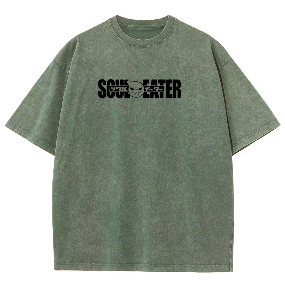  Soul Eater Unisex Fit Washed T-Shirt 2502010324