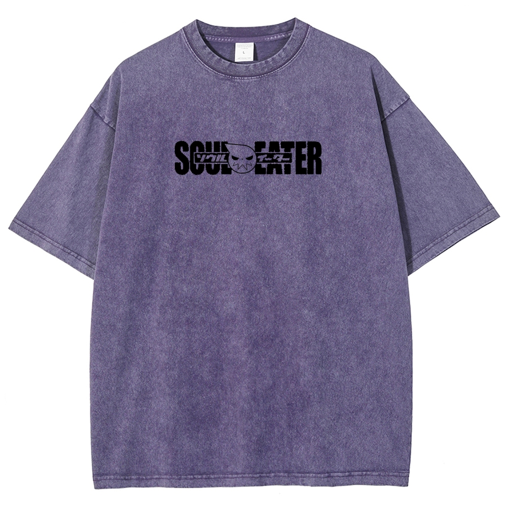  Soul Eater Unisex Fit Washed T-Shirt 2502010324