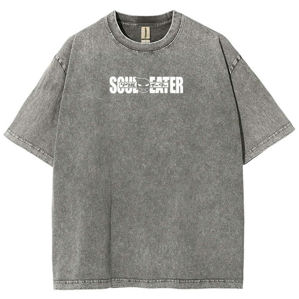  Soul Eater Unisex Fit Washed T-Shirt 2502010327