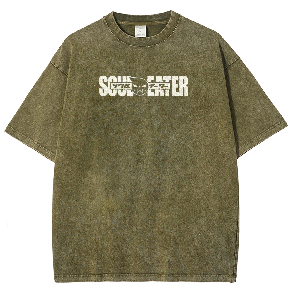 Soul Eater Unisex Fit Washed T-Shirt 2502010329