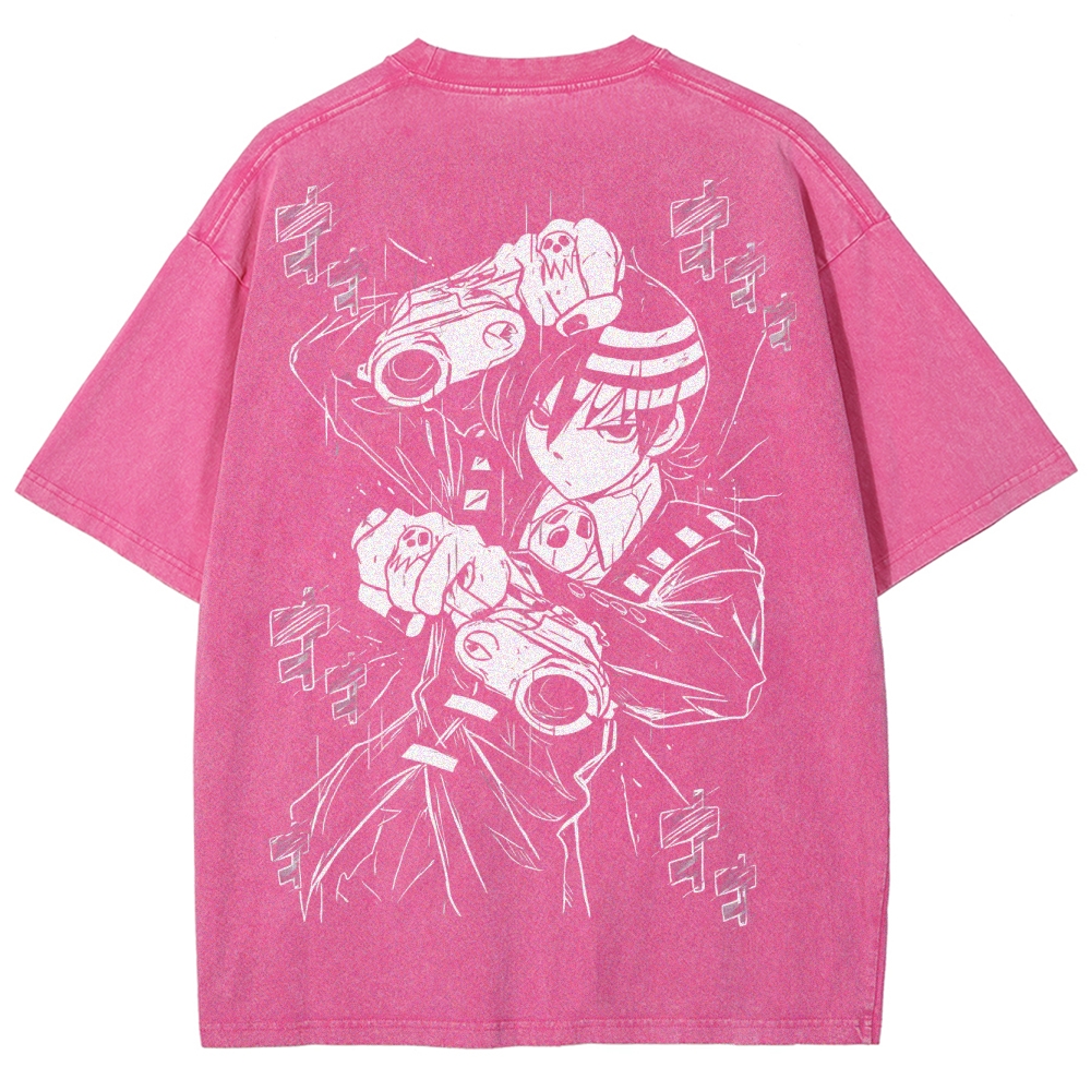 Soul Eater Unisex Fit Washed T-Shirt 2502010329