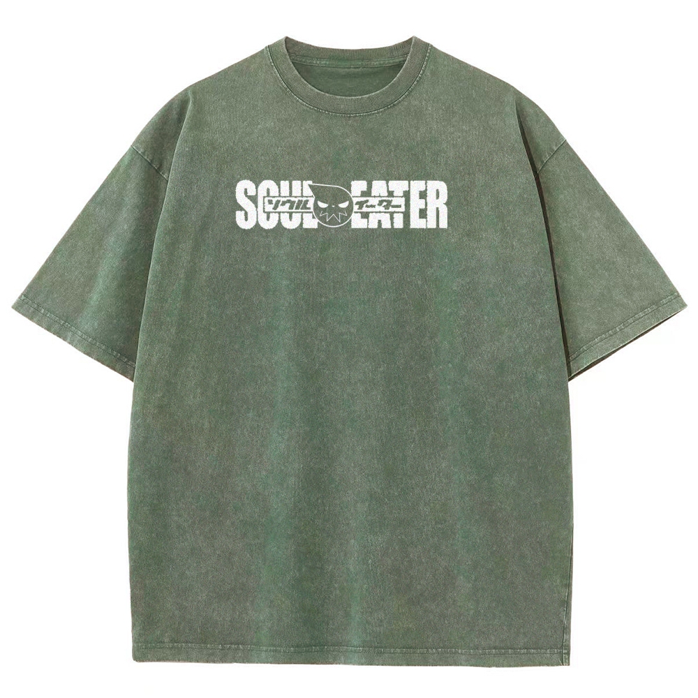 Soul Eater Unisex Fit Washed T-Shirt 2502010329