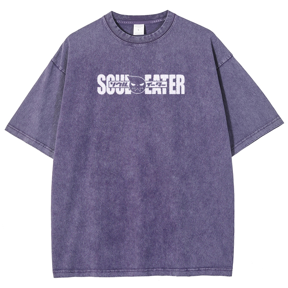Soul Eater Unisex Fit Washed T-Shirt 2502010329