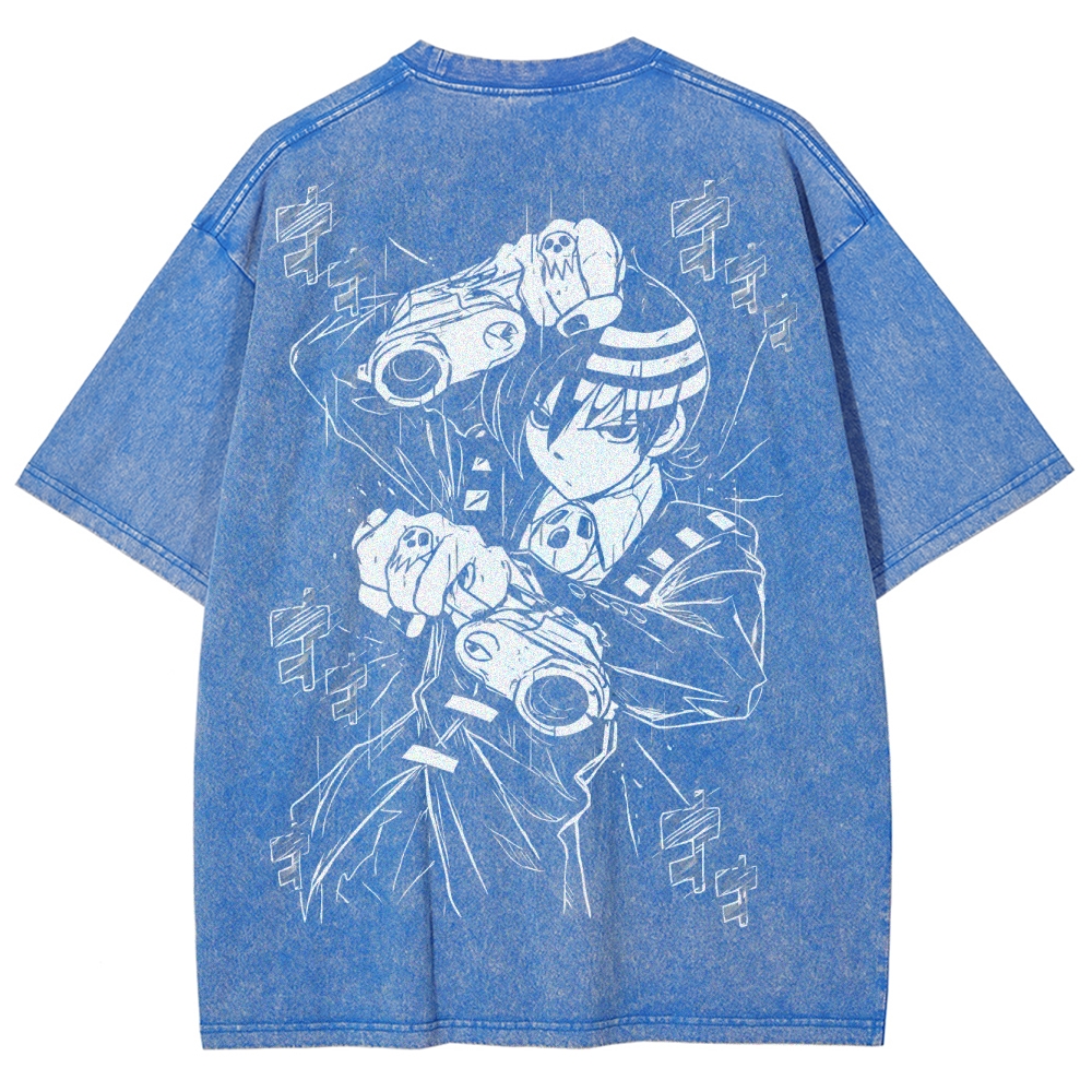 Soul Eater Unisex Fit Washed T-Shirt 2502010329