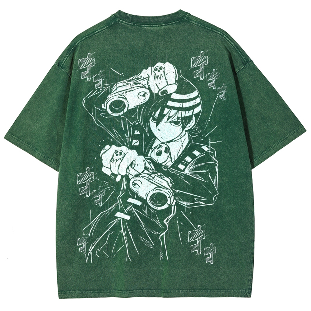 Soul Eater Unisex Fit Washed T-Shirt 2502010329