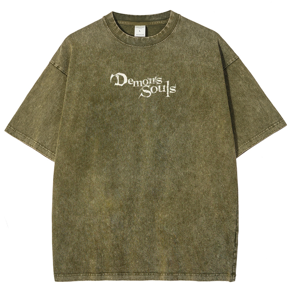 DARK SOULS Unisex Fit Washed T-Shirt 2502011007