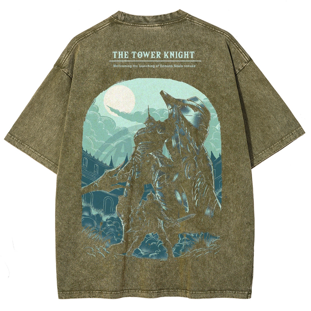 DARK SOULS Unisex Fit Washed T-Shirt 2502011047