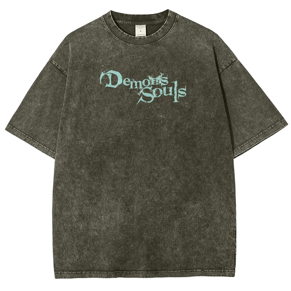 DARK SOULS Unisex Fit Washed T-Shirt 2502011047