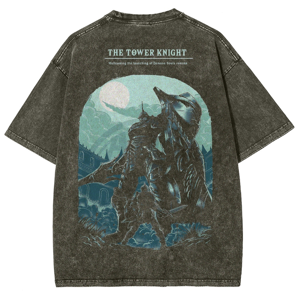 DARK SOULS Unisex Fit Washed T-Shirt 2502011047