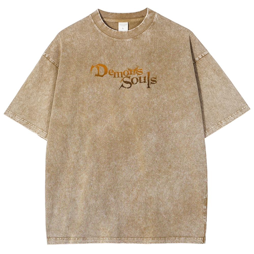 DARK SOULS Unisex Fit Washed T-Shirt 2502011054