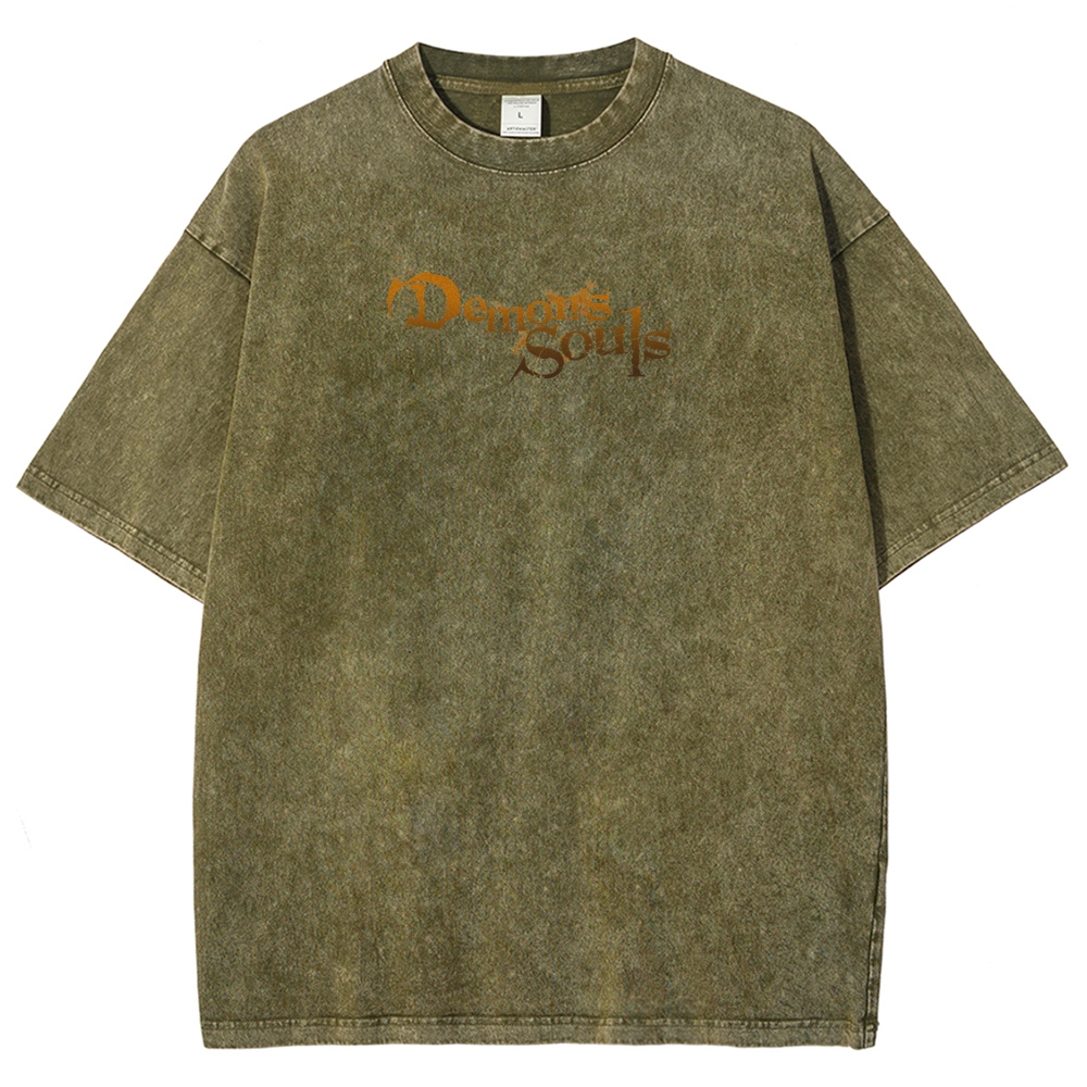 DARK SOULS Unisex Fit Washed T-Shirt 2502011054