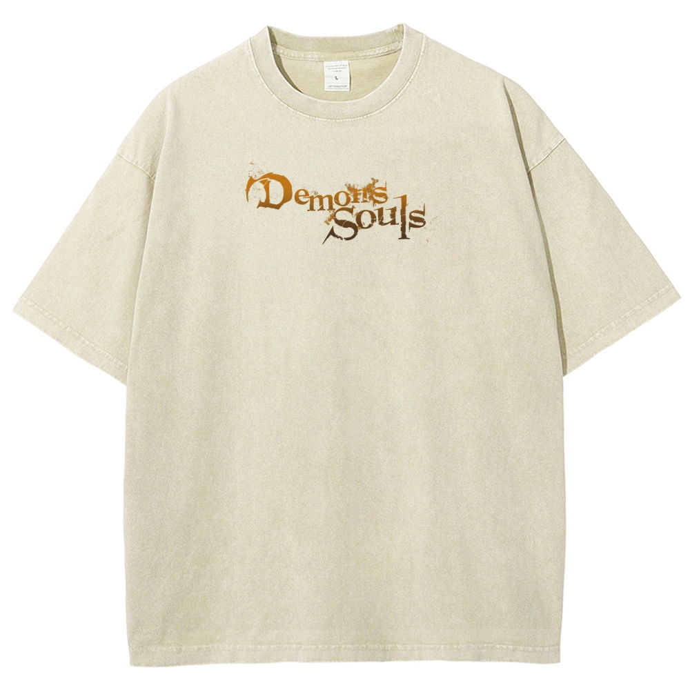 DARK SOULS Unisex Fit Washed T-Shirt 2502011054