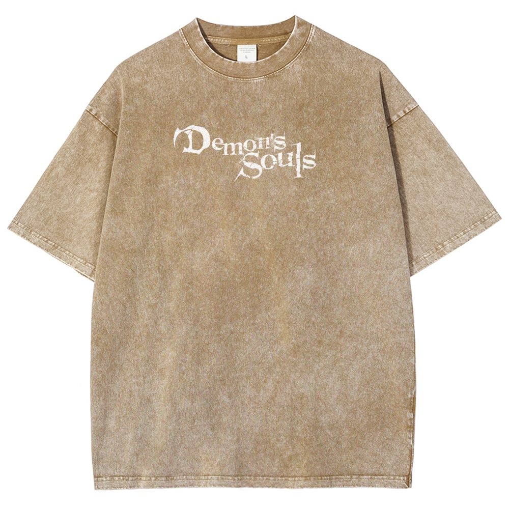 DARK SOULS Unisex Fit Washed T-Shirt 2502011099
